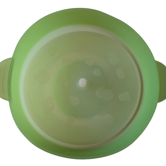 POPCORN POPPER Hotpot New Silicone Collapsible Microwave Maker Bowl Green - Picture 4 of 7